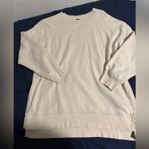 Old Navy Off-White Crewneck Sweater